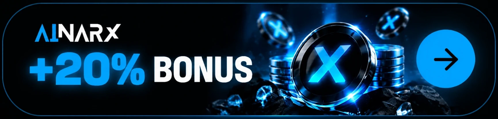 Unlock +20% AINARX bonus credits